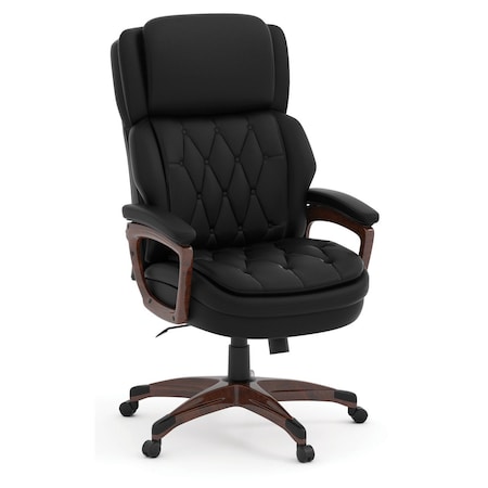 Officesource Charleston Collection Executive High Back, Tufted